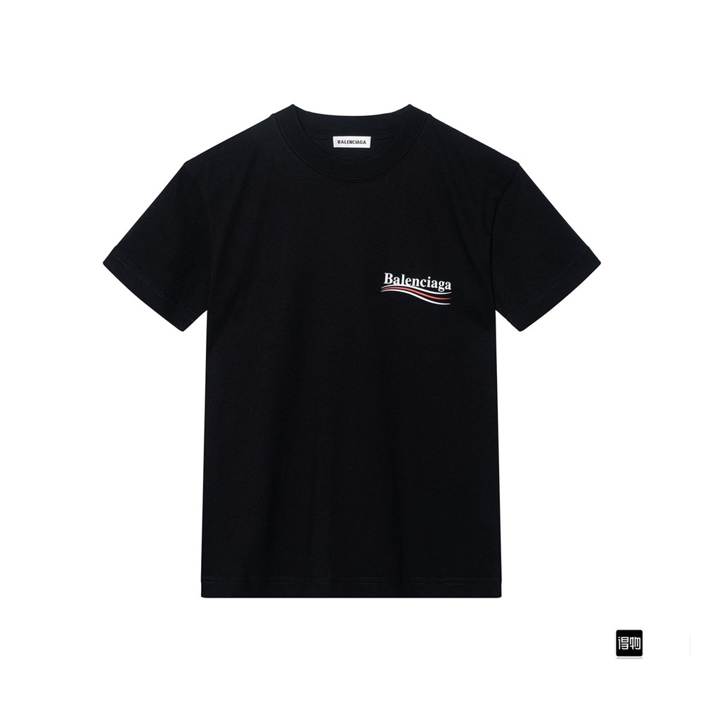 Balenciaga Black Short Sleeve Tee
